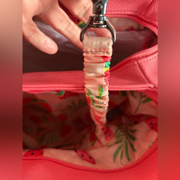 LUG MATTE LUXE TEMPO TOTE WATERMELON ICEPOP NWT - Picture 5 of 6